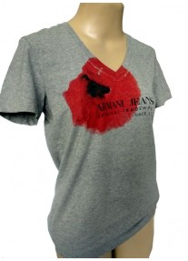 Camiseta Giorgio Armani Cinza importada 