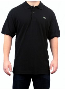 Camisa Polo Lacoste 100% Prima Cotton Preto Tam. 6 (G)