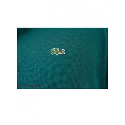 Camisa Polo Lacoste 100% Prima Cotton Verde Escuro Tam. 6 (G)