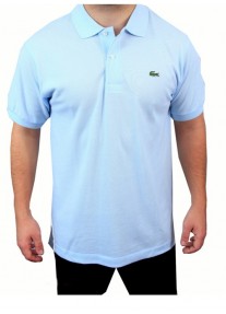 Camisa Polo Lacoste Ruisseau 100% Prima Cotton Azul Claro