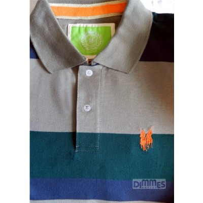 Camisa Polowear Top Quality  Verde/Azul/Cinza